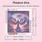 Diamond Art Painting Kits for Adults, Rainbow Angel Diamond Art Kits for Beginners, 5D DIY Full Drill Gem Craft for Home Decor Gift 12x12 inch/30x30cm